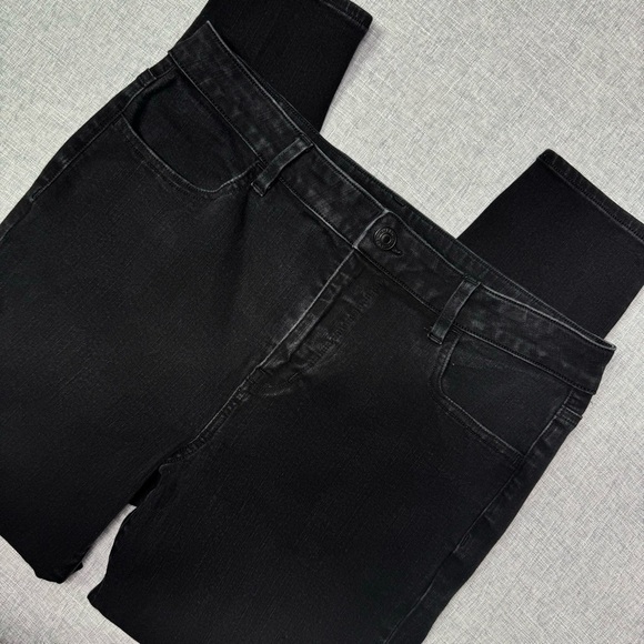 American Eagle Dream High Rise Jeggings Black Skinny Jeans Size 16 - Picture 5 of 12
